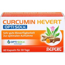CURCUMIN HEVERT OptiSolv Kapseln 60 St PZN19709818