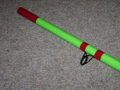 GLOW ROD MEAT HUNTER EXTREME 10' GREEN GLOW Casting Rod - BIG FISH, STRIPER!