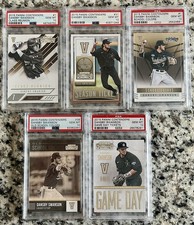 2015 Panini Contenders Dansby Swanson Lot Of 5 Different PSA 10 Cubs Braves ⚾️