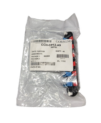   Corning CCH-CP12-A9   Duplex 12 Fiber LC Adapter Closet Connector Panel  