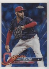 2018 Topps Chrome Sapphire Edition Topps Online Exclusive Danny Salazar #38 7zf