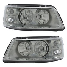 VW Transporter T5 Caravelle 2003-2010 Headlights Headlamps Twin Reflector 1 Pair