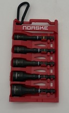 Norske Tools NIBPI650 Impact Torsion Magnetic Nutsetters 5pc Pack Clip