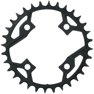 Gamma Pro Mega Tooth For 1 x11-Speed & Fits SRAM 12-Speed, Black 380-0516027540
