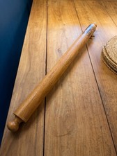 Extra Large Vintage Wooden Rolling Pin. Italian. 29 Inch. Baking. Kitchen