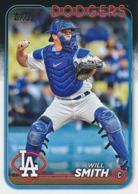 2024 Topps #622 WILL SMITH - Los Angeles Dodgers