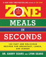 Zone Meals In Seconds Barry Sears Taschenbuch Kartoniert / Broschiert Englisch