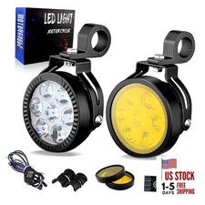 4.5 Inch Motorcycle Auxiliary Lights LED Spotlights Driving Fog Light,