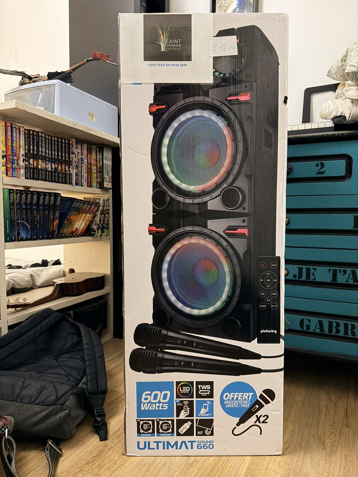 Enceinte sono PICKERING ULTIMATSOUND 660 pour resoudre le manque de puissance audio