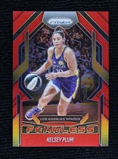 2025 Panini Prizm WNBA Fearless Red Prizm 79/99 Kelsey Plum #11 17zx