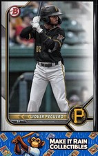 Liover Peguero 2022 Bowman Prospects #BP-34 Pittsburgh Pirates Prospect