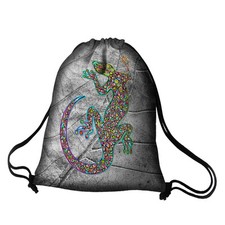 Mochila Universitaria Bertoni Impermeable Estampado Colorido 35x42 EE0041