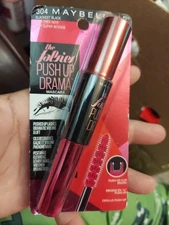 Maybelline The Falsies Push Up Drama Mascara Sealed #304 Blackest Black