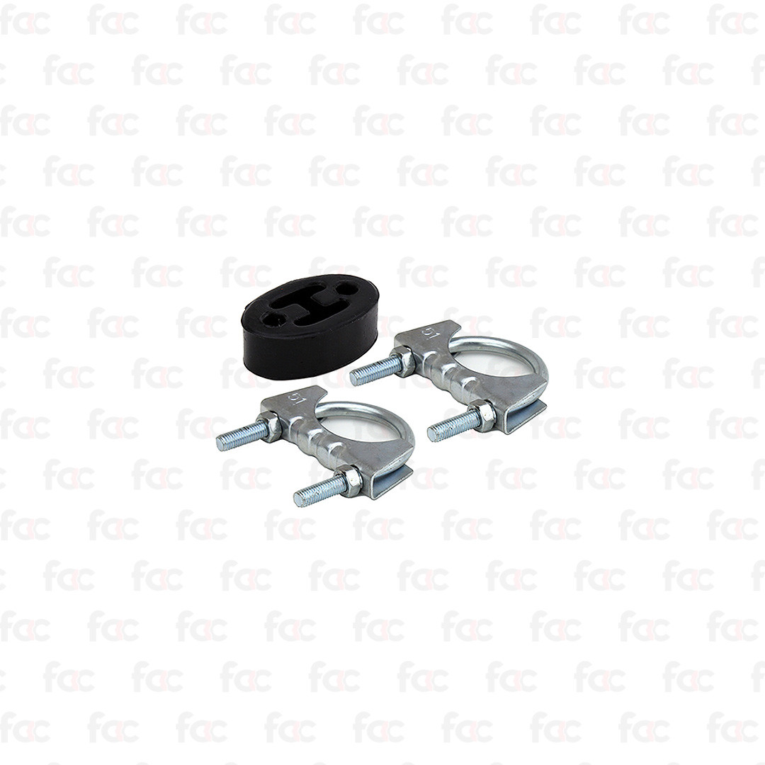 Exhaust Pipe Fitting Kit For Chrysler Ypsilon 1.2 11-13, Lancia Ypsilon 11-13
