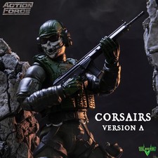 Valaverse The Black Action Force Corsairs Action Figure Version A
