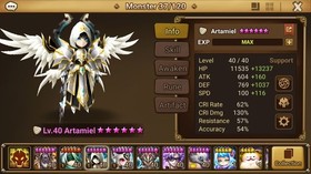 Summoners War Global 3LD5:🔥 LIGHT ARCHANGEL + LIGHT VALKYRJA + DARK GOJO🔥