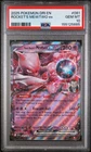 2025 POKEMON DRI EN-DESTINED RIVALS #081 TEAM ROCKET'S MEWTWO EX PSA 10