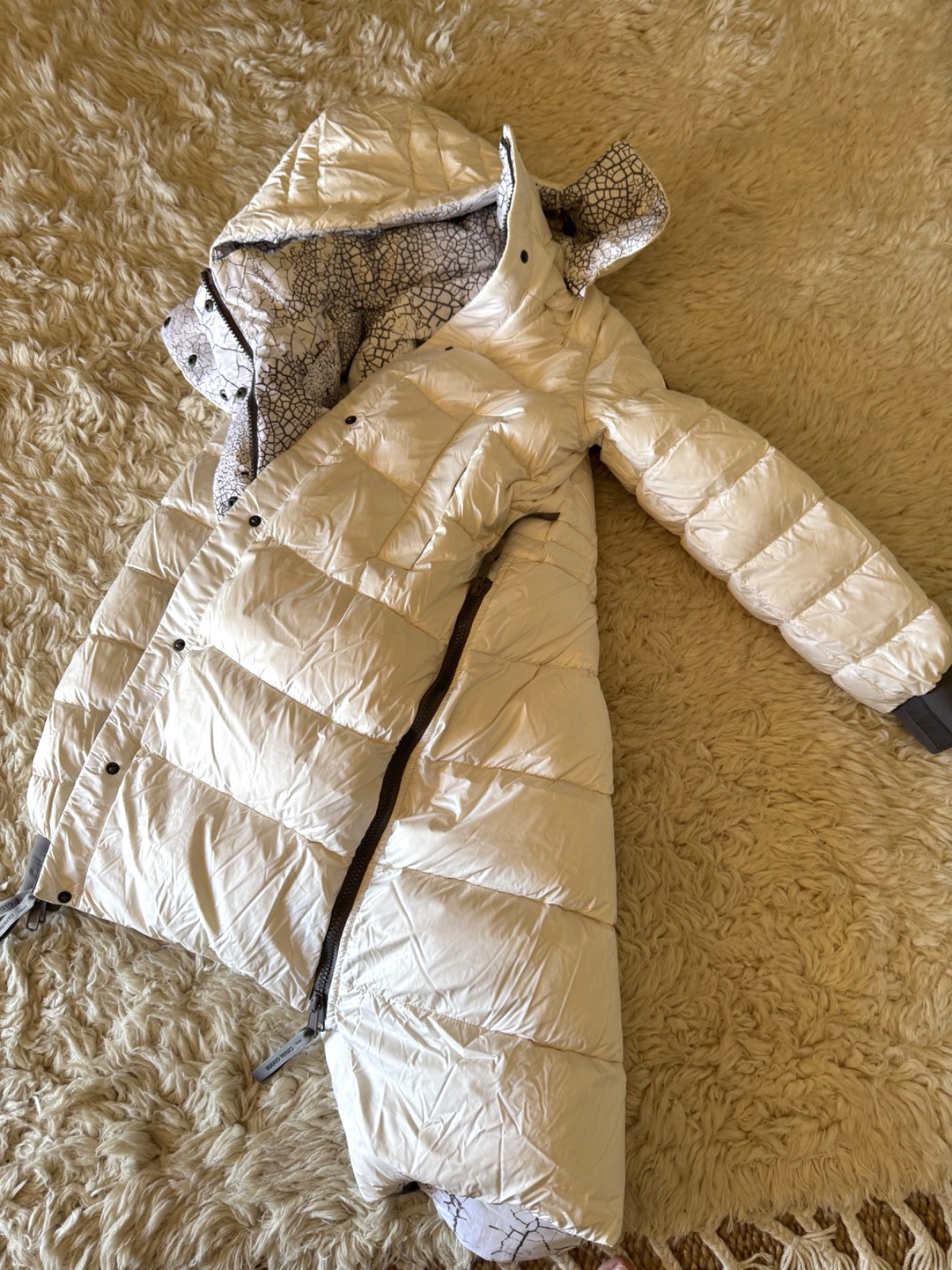 Canada Goose down women coat reversible ,rare limited edition S/P  $1250 image 6
