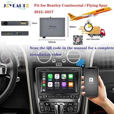 Wireless Apple CarPlay Android Auto Retrofit For Bentley Continental Flying Spur