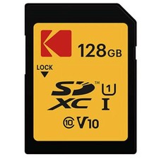 Kodak EKMSD128GXC10K 128GB CL10 SDXC Memory Card
