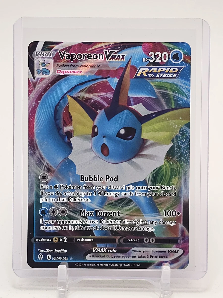 Vaporeon VMAX Pokémon TCG Cards for sale | eBay