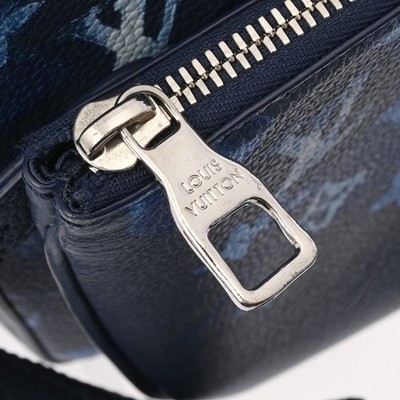 LOUIS VUITTON Monogram watercolor Trio Messenger blue M57840