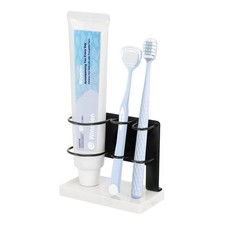 Toothbrush Holder for Bathroom Counter, Metal Toothbrush and Toothpaste Holde...