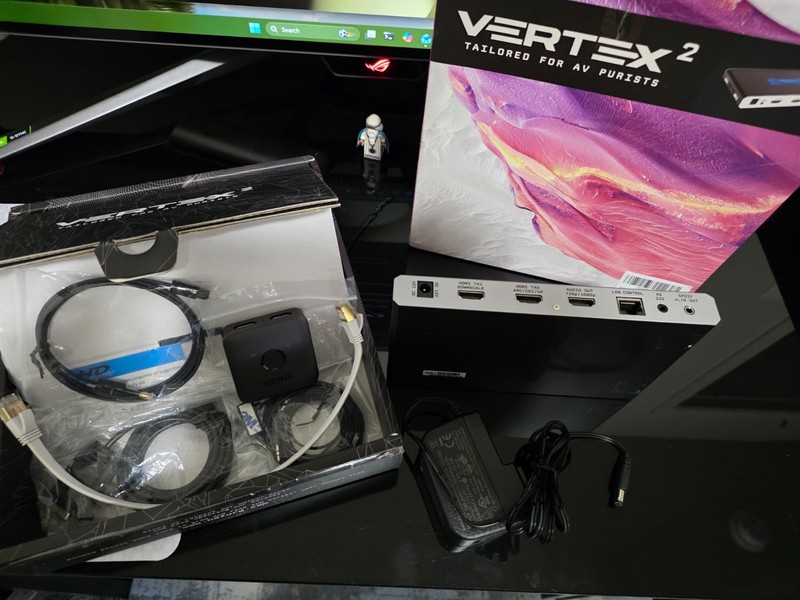 HDFury 4K Vertex 18Gbps 4K HDR Splitter HDMI/EARC Audio Extractor Auto Switcher