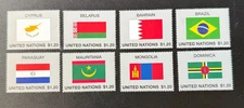 United Nations 2020 Flag Singles MNH