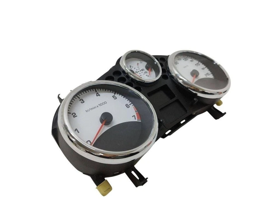 PEUGEOT 307 SW 3H INSTRUMENT CLUSTER 9666748780 1.6 PETROL 80KW 2010 30654939 - Image 3 of 4