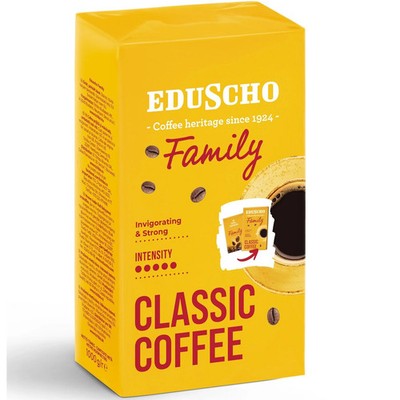 Eduscho Family gemahlener Röstkaffee von Tchibo 12x250g von Mazovia Brands