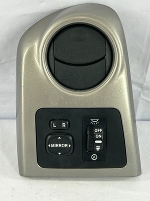 2003-2008 Toyota Matrix Dimmer Power Mirror Switch Control Bezel OEM 55404-01030