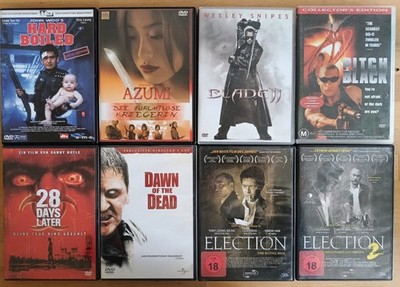 DVD Konvolut   UNCUT: Hard Boiled, Election, Azumi, Blade II, 28 Days Later u.a.