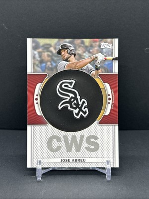 2023 Topps Series 1 Jose Abreu #TLP-JAB Commemorative Team Logo Patch! White Sox