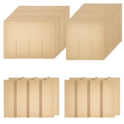 4 Sets Glass Divider Kits for Moving Dish Packing as the pictures shown 