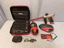 Empire Mini GS Paintball Gun Pre-owned With Tank & Dye Electric Hopper