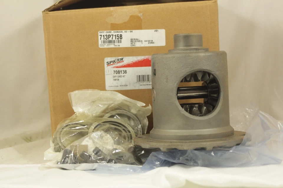 Conjunto de diferencial trasero Spicer 708138 Trac-Lok para Jeep TJ 2001-2006 con Dana 35 Foto 2 de 2