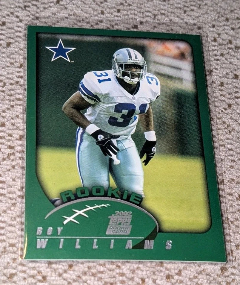 Roy Williams trading card