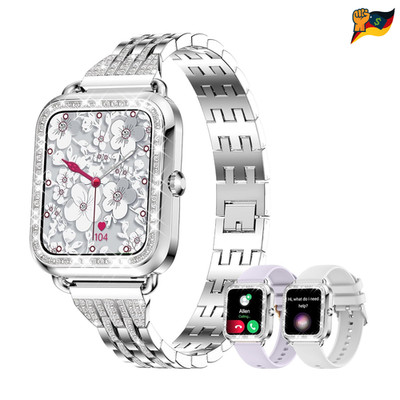 Smartwatch Damen 1 29 Zoll Touch Display 110 Sportmodi Musik Fitness Tracker 3