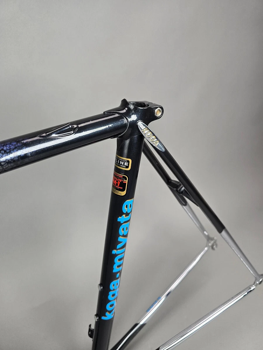 Rahmen Set Koga Miyata Fullpro Full Pro 54 cm Shimano Dura Ace vintage Blau *TOP