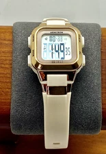 Armitron Pro Sport Women's Watch 45-7139 Quartz Digital WR330ft 24mm