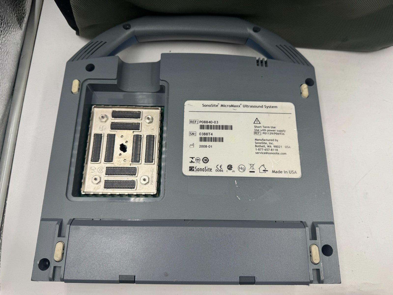 SONOSITE MICROMAXX PORTABLE ULTRASOUND in Case UK DHL