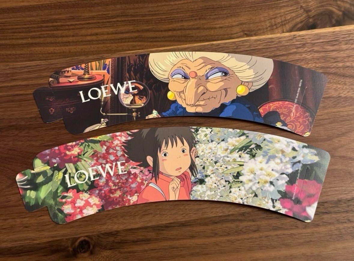 LOEWE x Spirited Away Chihiro Ghibli Novelty notebook +shopper | eBay