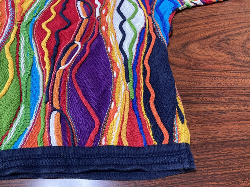 COOGI Women's Cotton Knitted Short Sleeve Sweater Size S Australia Vintage No 02 - Picture 16 of 23