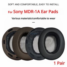 Replacement Ear Pads Headband Cushion Cover for Sony MDR- 1A 1ADAC Headphone