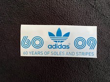 Adidas Sticker Decal Trefoil Originals 60 Years of Soles and Stripes 2009 Lim Ed