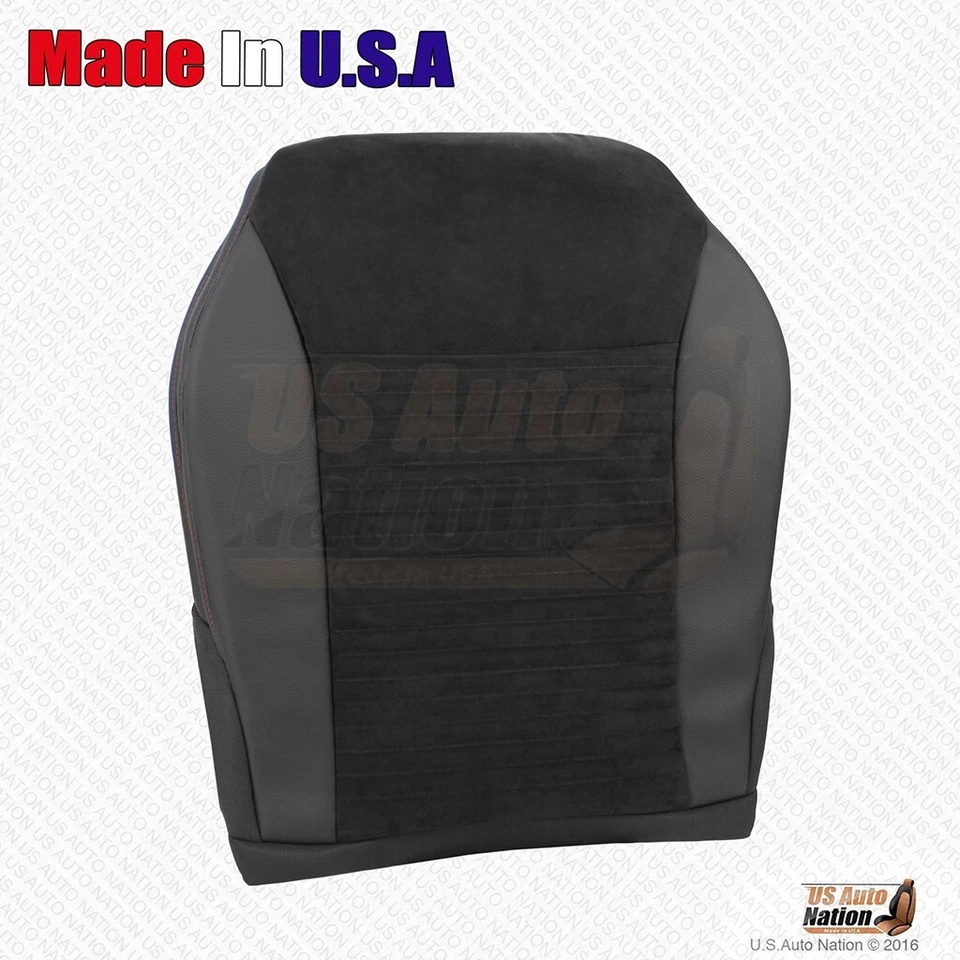 Mercedes Benz CLA45 2014 2015 parte inferior del conductor cubierta de cuero negra con costuras rojas Foto 4 de 4