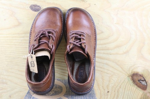 Zapatos Born Para Hombre 10M Cuero Marrón Oxfords Hutchins III Con Cordones Nuevos - Imagen 4 de 6