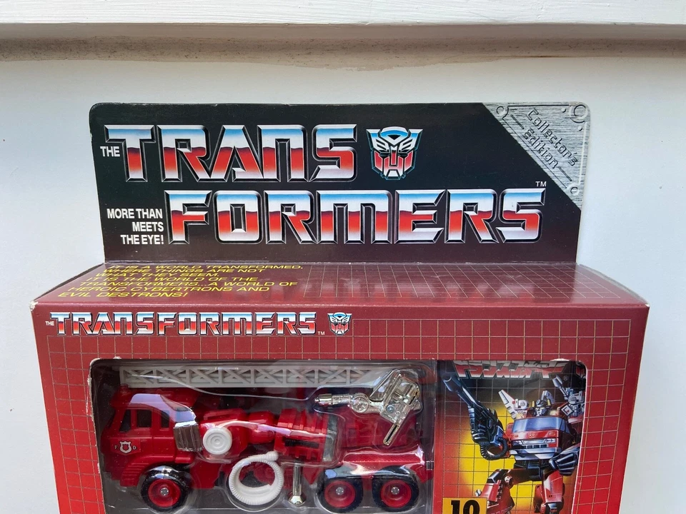 Transformers G1 Inferno 10 MIB ehobby collector's edition takara2 - Image 4 of 4