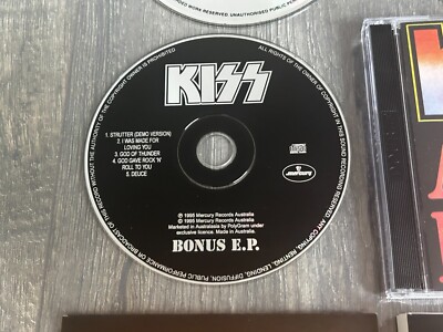 KISS CD Alive 2 Australian Tour Edition 1995 Bonus EP